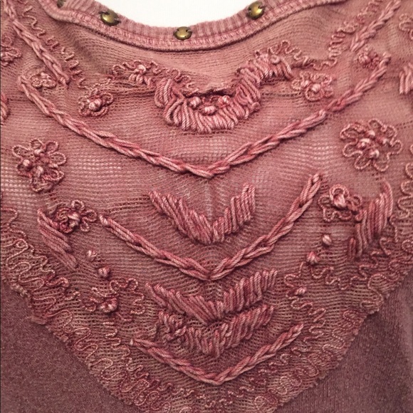 Free People Embroidery XS Blouse - Picture 2 of 8